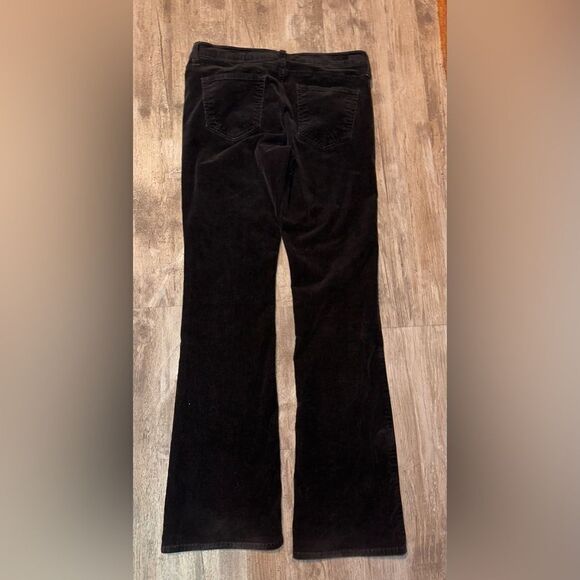 KUT from the kloth Karen Baby boot cut stretch black 5 pocket soft corduroy sz 8 - Picture 13 of 14
